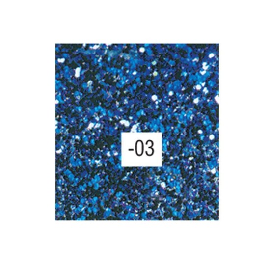 Efco glitter μπλε 20gr.