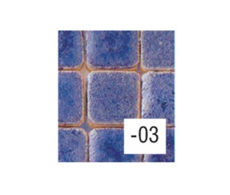 Efco μωσαικό κεραμικό μπλε 10x10x3χιλ.