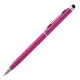 Στυλό- touch pen φουξ 13xØ0,6εκ. Δυνατότητα εκτύπωσης.