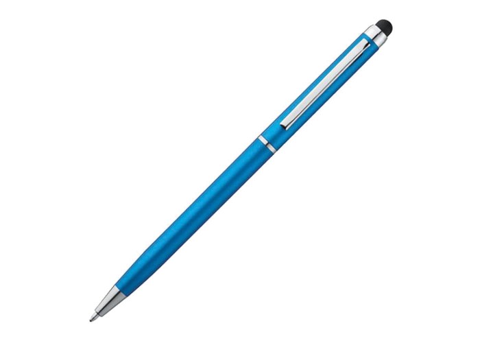 Στυλό- touch pen γαλάζιο 13xØ0,6εκ. Δυνατότητα εκτύπωσης.