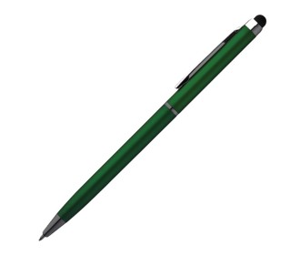 Στυλό- touch pen πράσινο 13xØ0,6εκ. Δυνατότητα εκτύπωσης.