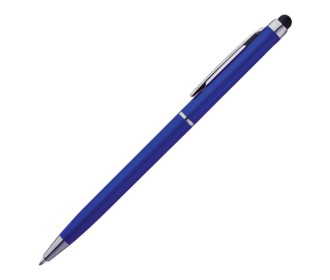 Στυλό - touch pen μπλε 13xØ0,6εκ. Δυνατότητα εκτύπωσης.