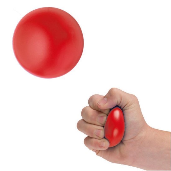 Μπαλάκι antistress κόκκινο Ø5,6εκ. Μπαλάκι antistress κόκκινο Ø5,6εκ.