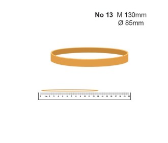 Λάστιχα Νο 13 85 Øx1.4x5χιλ. (100gr) πλατύ Λάστιχα Νο 13 85 Øx1.4x5χιλ. (100gr) πλατύ