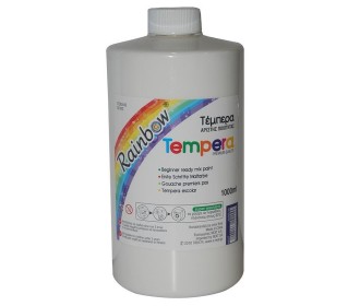 Rainbow τέμπερα λευκή 1000ml Rainbow τέμπερα λευκή 1000ml