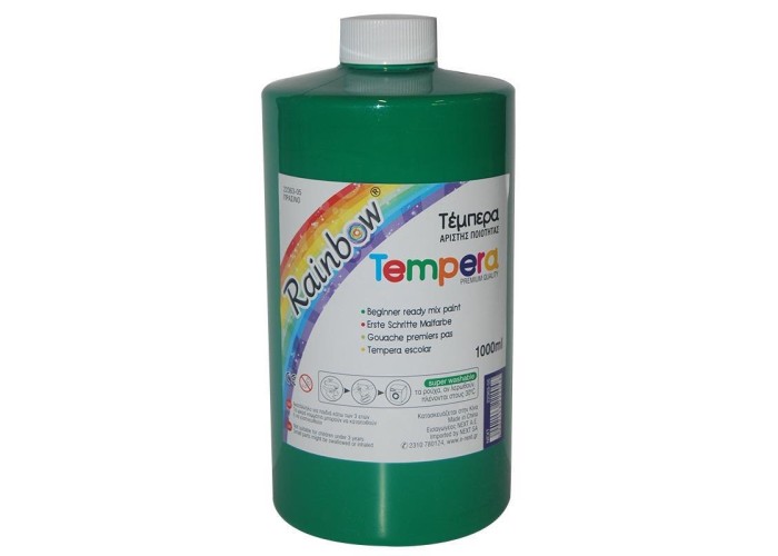 Rainbow τέμπερα πράσινη 1000ml
