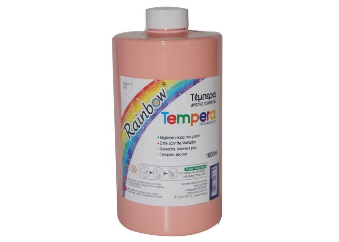 Rainbow τέμπερα ροζ 1000ml Rainbow τέμπερα ροζ 1000ml