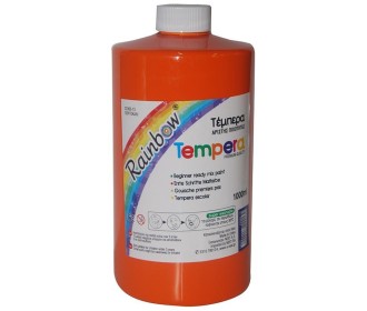 Rainbow τέμπερα πορτοκαλί 1000ml Rainbow τέμπερα πορτοκαλί 1000ml
