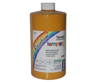 Rainbow τέμπερα ώχρα 1000ml Rainbow τέμπερα ώχρα 1000ml