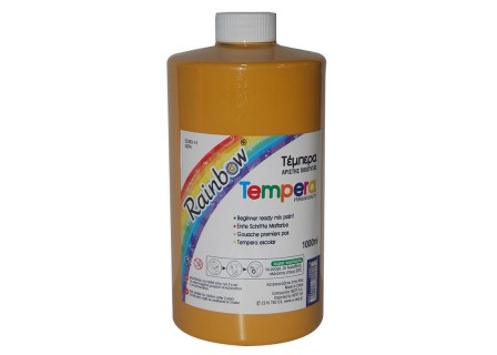 Rainbow τέμπερα ώχρα 1000ml Rainbow τέμπερα ώχρα 1000ml