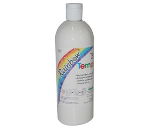 Rainbow τέμπερα λευκή 500ml Rainbow τέμπερα λευκή 500ml