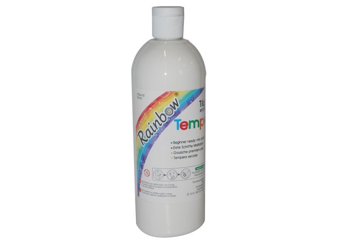 Rainbow τέμπερα λευκή 500ml Rainbow τέμπερα λευκή 500ml