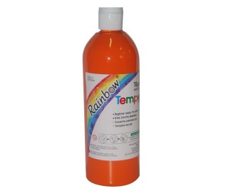 Rainbow τέμπερα πορτοκαλί 500ml Rainbow τέμπερα πορτοκαλί 500ml