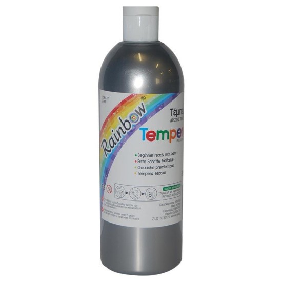 Rainbow τέμπερα ασημί 500ml Rainbow τέμπερα ασημί 500ml