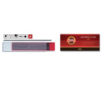 Μύτες για μηχανικό μολύβι 2B 2χιλ. Μύτες για μηχανικό μολύβι 2B 2χιλ.