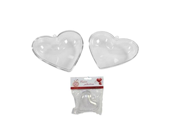 Καρδούλα πλαστική 10x9,5εκ. σε blister