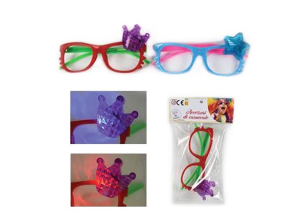 Γυαλιά που φωτίζουν κοκτέηλ 2 σχέδια Γυαλιά που φωτίζουν κοκτέηλ 2 σχέδια