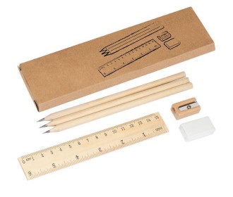 Σετ γραφής χάρτινο κουτί 17,8x5x1,2εκ.