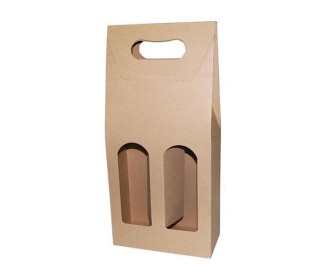 Next κουτί-τσάντα κρασιού οικολογικό για 2 μπουκάλια Υ36,5x17x8εκ. Δυνατότητα εκτύπωσης