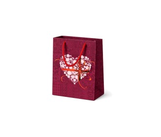 Next χάρτινη τσάντα Ροζ Καρδιά με κορδέλα Υ13x10x5 Next χάρτινη τσάντα Ροζ Καρδιά με κορδέλα Υ13x10x5