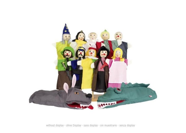 Goki 12 φιγούρες κουκλοθέατρου απο ξύλο και ύφασμα 27εκ.(Punch) Goki 12 φιγούρες κουκλοθέατρου απο ξύλο και ύφασμα 27εκ.(Punch)