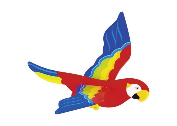 Goki εκκρεμές ξύλινο παπαγάλος 50εκ. Goki εκκρεμές ξύλινο παπαγάλος 50εκ.