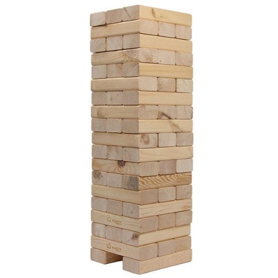 Goki επιτραπέζιο Jenga ξύλινο 51 τεμαχίων Υ25,5x7,5x7,5εκ. Goki επιτραπέζιο Jenga ξύλινο 51 τεμαχίων Υ25,5x7,5x7,5εκ.