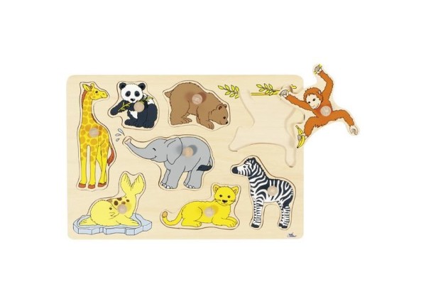 Goki παζλ - σφηνώματα ξύλινο  Goki παζλ - σφηνώματα ξύλινο