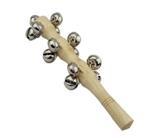 Μουσικό ξυλάκι με 13 κουδουνάκια 20.5x6x6εκ. Μουσικό ξυλάκι με 13 κουδουνάκια 20.5x6x6εκ.