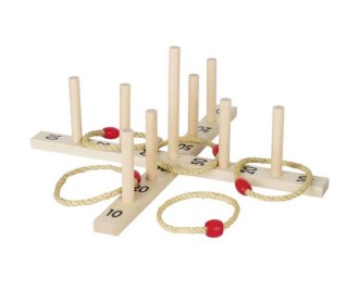 Goki παιχνίδι με κρίκους ξύλινο 