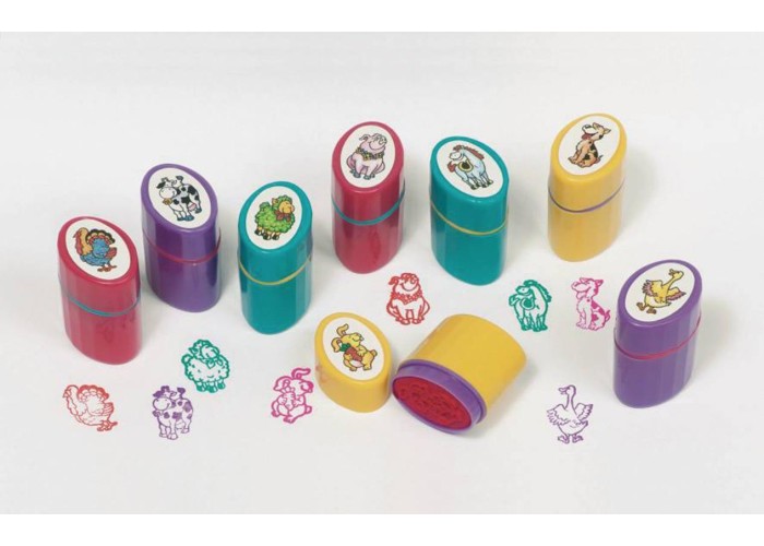 Goki σφραγίδες με ζωάκια 8 σχέδια Υ4εκ.