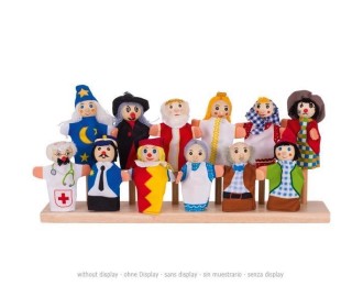 Goki σετ με 12 δακτυλοφιγούρες Υ10εκ.