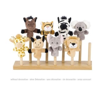 Goki σετ 8 δακτυλοφιγούρες Υ7-8εκ. 