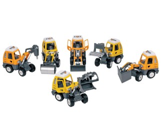 Γερανοί μεταλλικοί 16-18εκ. σε 6 σχέδια