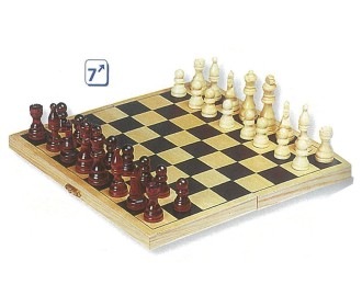 Ξύλινο σκάκι 26εκ.