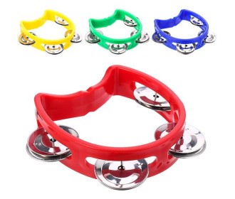 Ντέφι μισοφέγγαρο με 4 κουδουνάκια 13x11εκ. Ντέφι μισοφέγγαρο με 4 κουδουνάκια 13x11εκ.