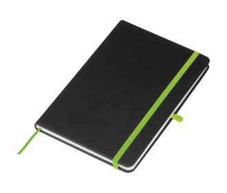 Σημειωματάριο Α5 μαύρο με πράσινη γκραβούρα Σημειωματάριο Α5 μαύρο με πράσινη γκραβούρα