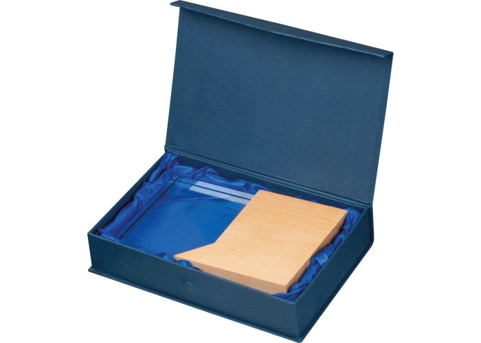 Τρόπαιο κρυστάλλινο με ξύλινη βάση Υ19,2x11,9x3,5 Τρόπαιο κρυστάλλινο με ξύλινη βάση Υ19,2x11,9x3,5
