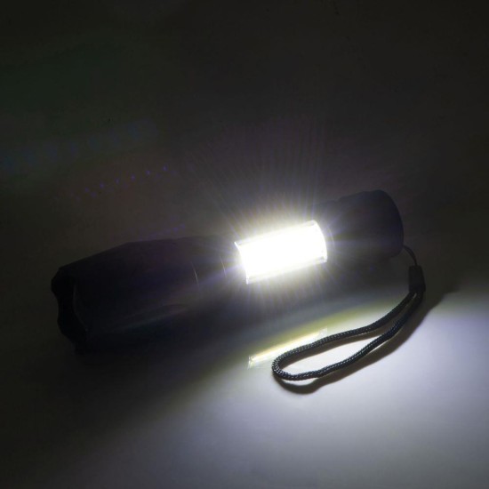 Φακός LED επαναφορτιζόμενος με 3 λειτουργίες Υ13,5xØ3,4εκ. Φακός LED επαναφορτιζόμενος με 3 λειτουργίες Υ13,5xØ3,4εκ.