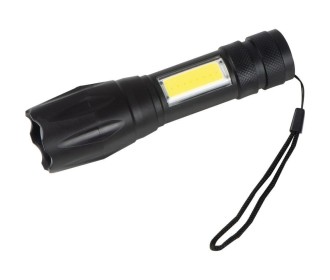 Φακός LED επαναφορτιζόμενος με 3 λειτουργίες Υ13,5xØ3,4εκ. Φακός LED επαναφορτιζόμενος με 3 λειτουργίες Υ13,5xØ3,4εκ.