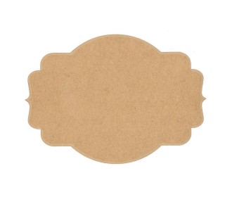 Πινακίδα mdf 100x80x3χιλ, 2 μύτες, 10 καμπύλες Πινακίδα mdf 100x80x3χιλ, 2 μύτες, 10 καμπύλες