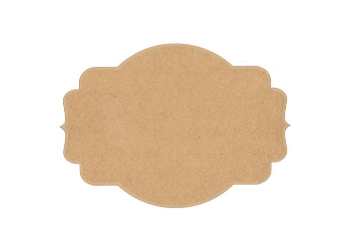 Πινακίδα mdf 100x80x3χιλ, 2 μύτες, 10 καμπύλες Πινακίδα mdf 100x80x3χιλ, 2 μύτες, 10 καμπύλες