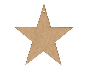 Αστέρι mdf μυτερό 150x3χιλ. Αστέρι mdf μυτερό 150x3χιλ.