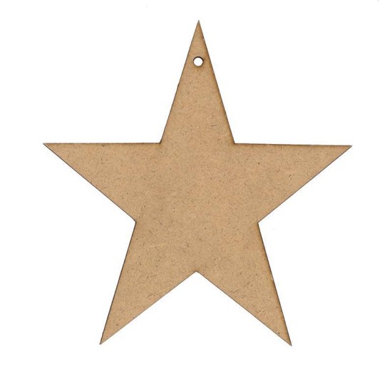 Αστέρι mdf μυτερό 150x3χιλ. Αστέρι mdf μυτερό 150x3χιλ.
