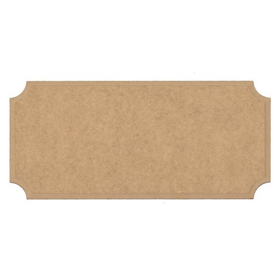 Πινακίδα εσοχές στις γωνίες mdf 230x105x6χιλ. Πινακίδα εσοχές στις γωνίες mdf 230x105x6χιλ.