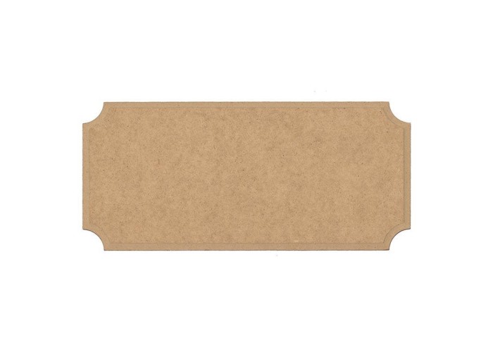 Πινακίδα εσοχές στις γωνίες mdf 230x105x6χιλ. Πινακίδα εσοχές στις γωνίες mdf 230x105x6χιλ.
