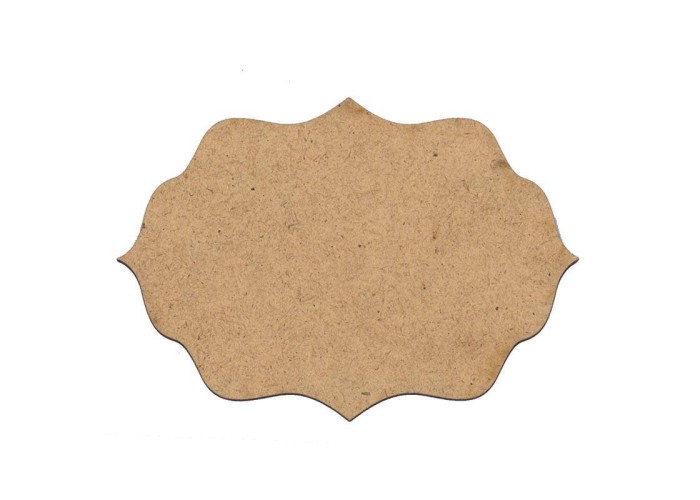 Πινακίδα mdf 100x70x3χιλ. 4 μύτες, 8 καμπύλες Πινακίδα mdf 100x70x3χιλ. 4 μύτες, 8 καμπύλες