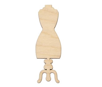 Κούκλα βιτρίνας αχάρακτη σημύδα 10x3,5x0,3εκ. Κούκλα βιτρίνας αχάρακτη σημύδα 10x3,5x0,3εκ.