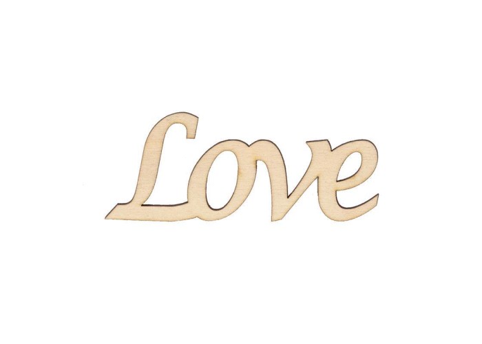 Επιγραφή love 10x4x0,3εκ. Επιγραφή love 10x4x0,3εκ.