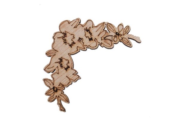 Γωνιακή μπορντούρα λουλούδι αγιουζ 75x75x3χιλ. Γωνιακή μπορντούρα λουλούδι αγιουζ 75x75x3χιλ.